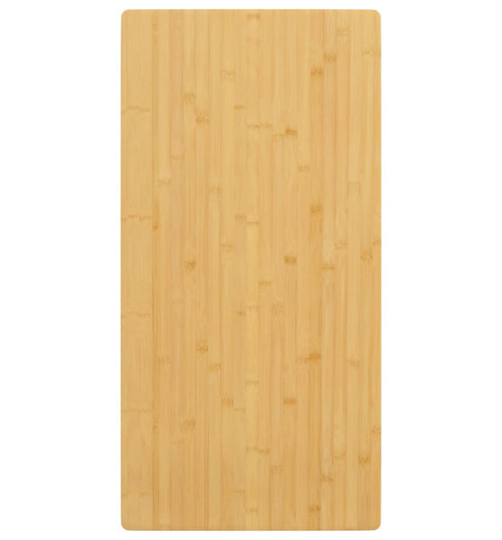 Tischplatte 40x80x4 cm Bambus