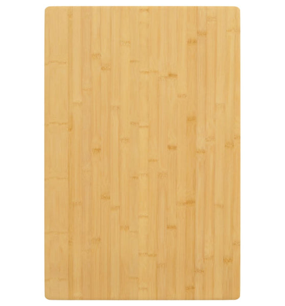 Tischplatte 40x60x4 cm Bambus