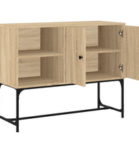 Sideboard Sonoma-Eiche 100x40x79,5 cm Holzwerkstoff