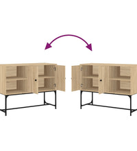 Sideboard Sonoma-Eiche 100x40x79,5 cm Holzwerkstoff