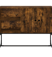 Sideboard Räuchereiche 100x40x79,5 cm Holzwerkstoff
