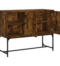 Sideboard Räuchereiche 100x40x79,5 cm Holzwerkstoff