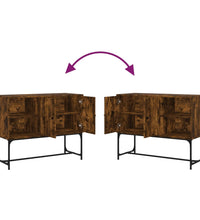 Sideboard Räuchereiche 100x40x79,5 cm Holzwerkstoff