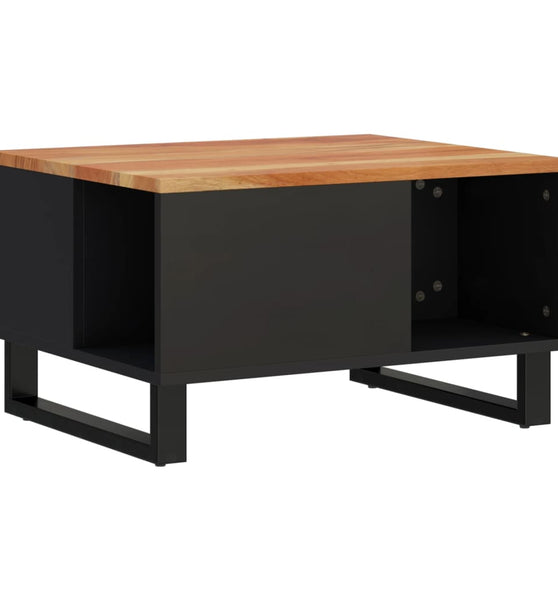 Couchtisch 60x50x35 cm Massivholz Akazie