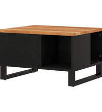 Couchtisch 60x50x35 cm Massivholz Akazie