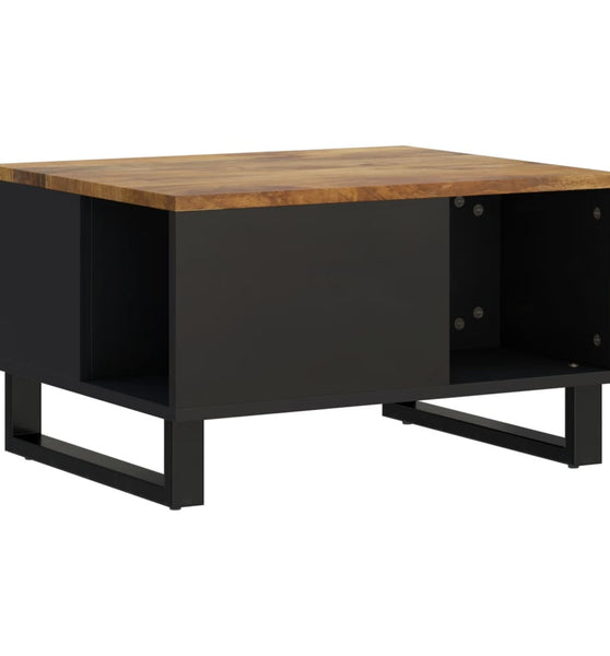 Couchtisch 60x50x35 cm Massivholz Mango