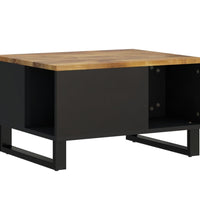 Couchtisch 60x50x35 cm Massivholz Mango