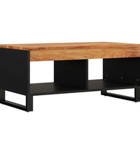 Couchtisch 90x50x40 cm Massivholz Akazie