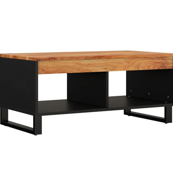 Couchtisch 90x50x40 cm Massivholz Akazie