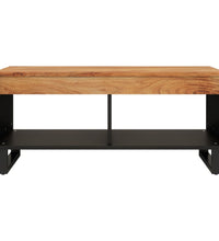 Couchtisch 90x50x40 cm Massivholz Akazie