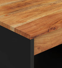 Couchtisch 90x50x40 cm Massivholz Akazie