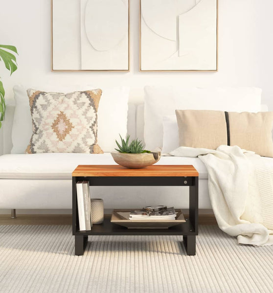 Couchtisch 60x50x40 cm Massivholz Akazie