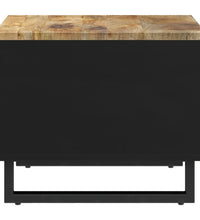 Couchtisch 55x50x40 cm Massivholz Mango