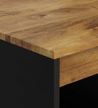 Couchtisch 55x50x40 cm Massivholz Mango