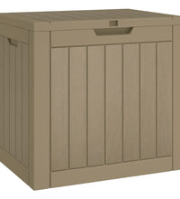 Gartenbox Grau 55,5x43x53 cm Polypropylen