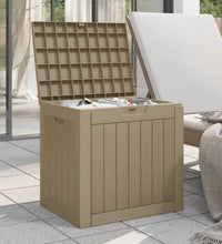 Gartenbox Grau 55,5x43x53 cm Polypropylen