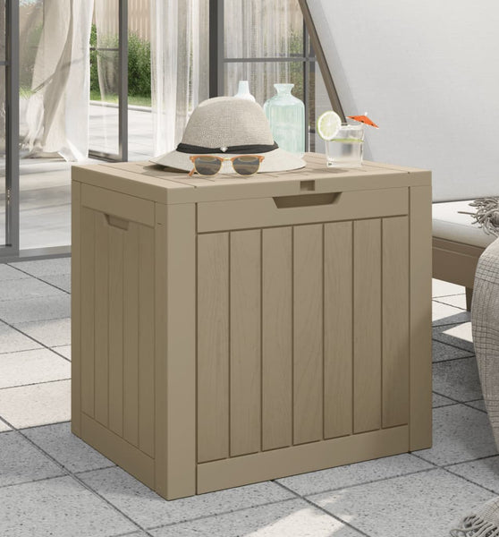 Gartenbox Grau 55,5x43x53 cm Polypropylen