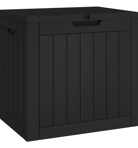 Gartenbox Schwarz 55,5x43x53 cm Polypropylen