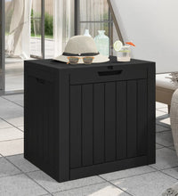 Gartenbox Schwarz 55,5x43x53 cm Polypropylen