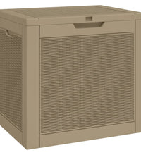 Gartenbox Hellbraun 55,5x43x53 cm Polypropylen