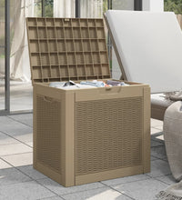 Gartenbox Hellbraun 55,5x43x53 cm Polypropylen