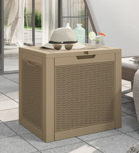 Gartenbox Hellbraun 55,5x43x53 cm Polypropylen