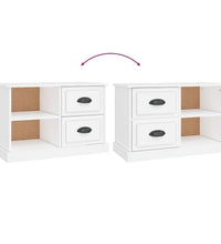 TV-Schrank Weiß 73x35,5x47,5 cm Holzwerkstoff