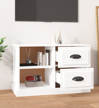 TV-Schrank Hochglanz-Weiß 73x35,5x47,5 cm Holzwerkstoff