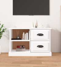 TV-Schrank Hochglanz-Weiß 73x35,5x47,5 cm Holzwerkstoff