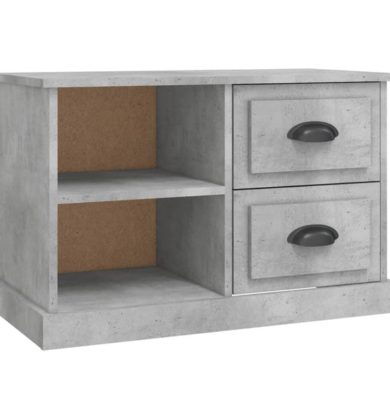 TV-Schrank Betongrau 73x35,5x47,5 cm Holzwerkstoff