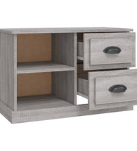 TV-Schrank Grau Sonoma 73x35,5x47,5 cm Holzwerkstoff