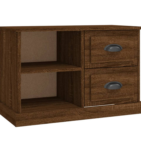 TV-Schrank Braun Eichen-Optik 73x35,5x47,5 cm Holzwerkstoff