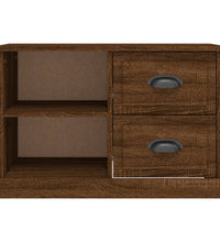 TV-Schrank Braun Eichen-Optik 73x35,5x47,5 cm Holzwerkstoff