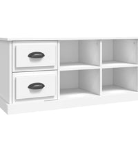 TV-Schrank Weiß 102x35,5x47,5 cm Holzwerkstoff