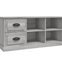 TV-Schrank Grau Sonoma 102x35,5x47,5 cm Holzwerkstoff