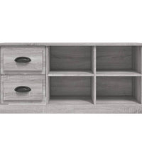 TV-Schrank Grau Sonoma 102x35,5x47,5 cm Holzwerkstoff