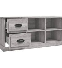 TV-Schrank Grau Sonoma 102x35,5x47,5 cm Holzwerkstoff