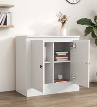 Sideboard Hochglanz-Weiß 70x35,5x67,5 cm Holzwerkstoff
