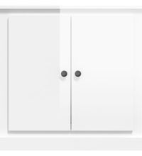 Sideboard Hochglanz-Weiß 70x35,5x67,5 cm Holzwerkstoff