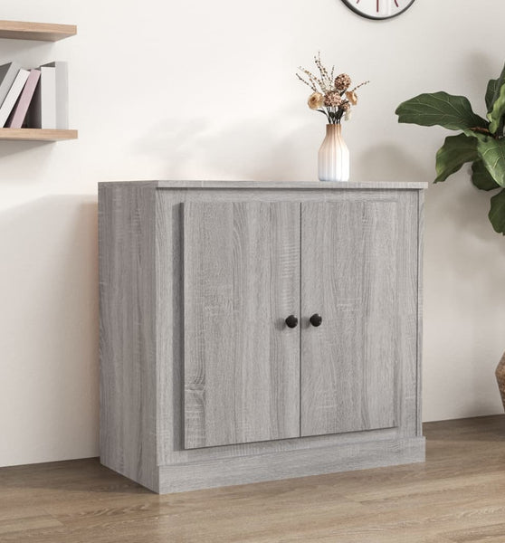 Sideboard Grau Sonoma 70x35,5x67,5 cm Holzwerkstoff