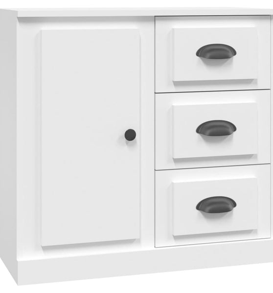 Sideboard Weiß 70x35,5x67,5 cm Holzwerkstoff