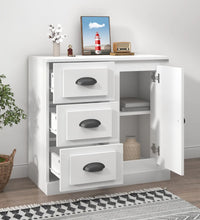 Sideboard Weiß 70x35,5x67,5 cm Holzwerkstoff