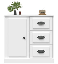 Sideboard Weiß 70x35,5x67,5 cm Holzwerkstoff