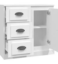 Sideboard Weiß 70x35,5x67,5 cm Holzwerkstoff