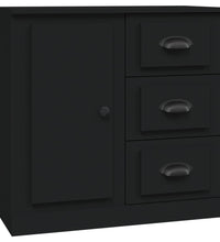 Sideboard Schwarz 70x35,5x67,5 cm Holzwerkstoff