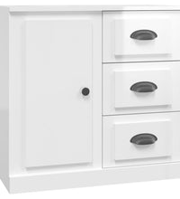 Sideboard Hochglanz-Weiß 70x35,5x67,5 cm Holzwerkstoff