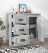 Sideboard Betongrau 70x35,5x67,5 cm Holzwerkstoff