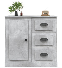 Sideboard Betongrau 70x35,5x67,5 cm Holzwerkstoff
