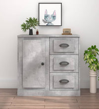 Sideboard Betongrau 70x35,5x67,5 cm Holzwerkstoff