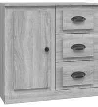 Sideboard Grau Sonoma 70x35,5x67,5 cm Holzwerkstoff